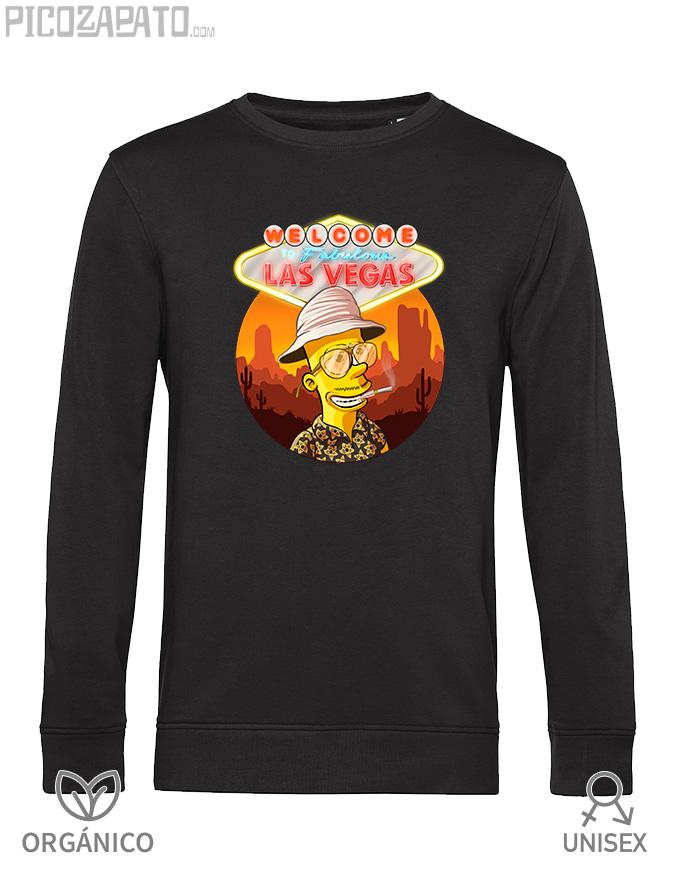 Sudadera orgánica Welcome to fabulous las Vegas