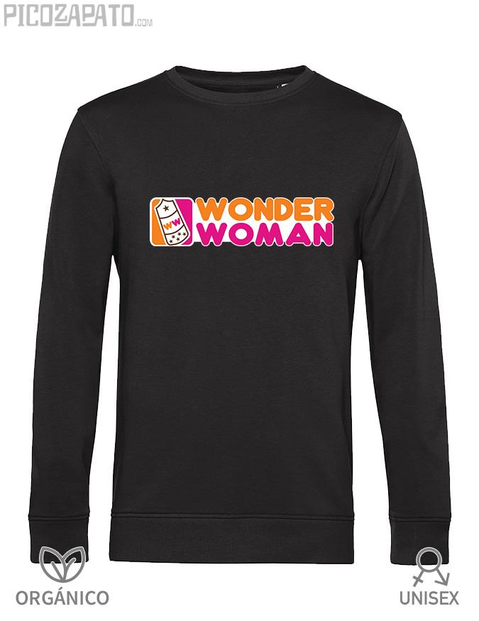 Sudadera orgánica Wonder woman