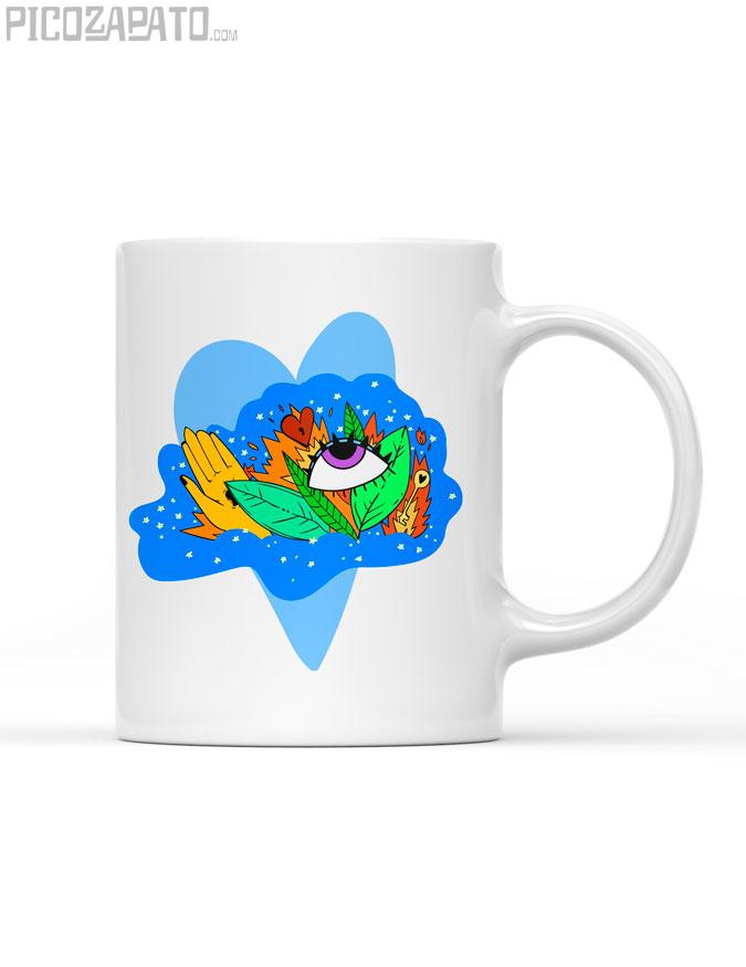 Taza Head or heart