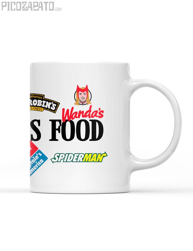 Taza Heroes food