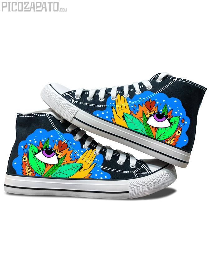 Zapatillas negras Head or heart