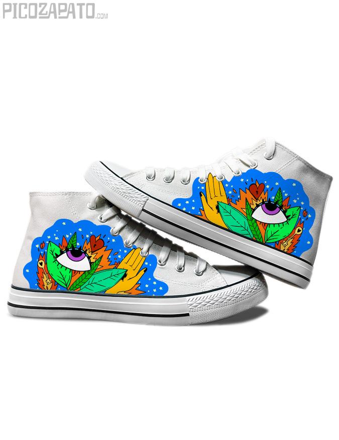 Zapatillas blancas Head or heart