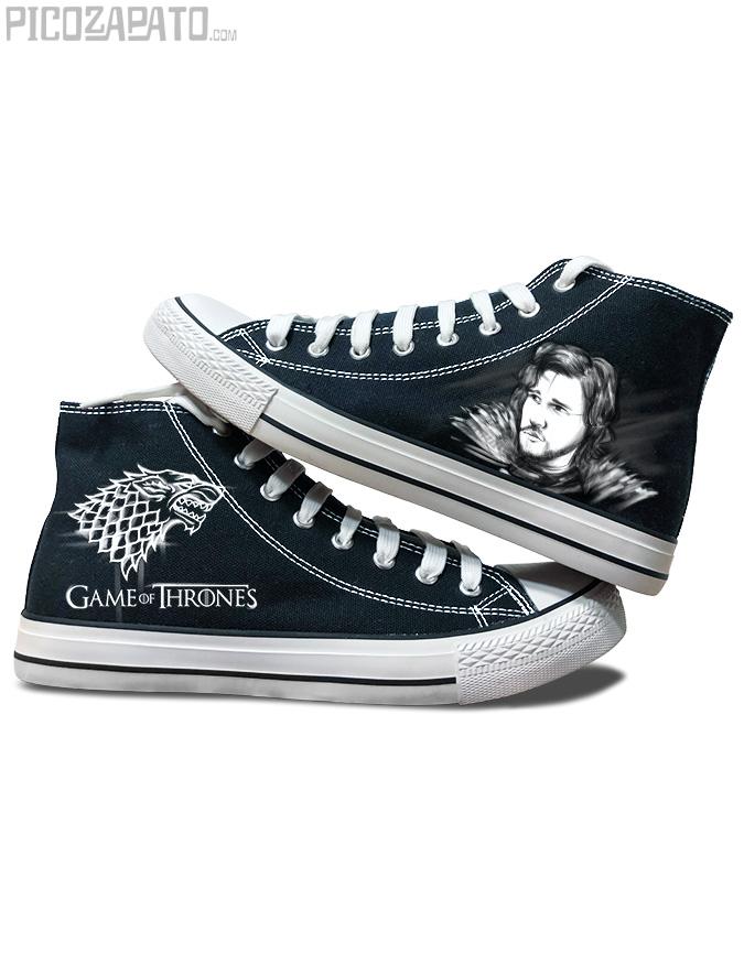 Zapatillas negras Juego de tronos