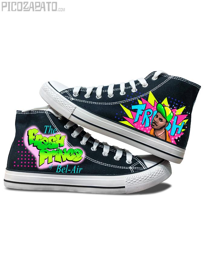 Zapatillas negras El Príncipe de Bel Air