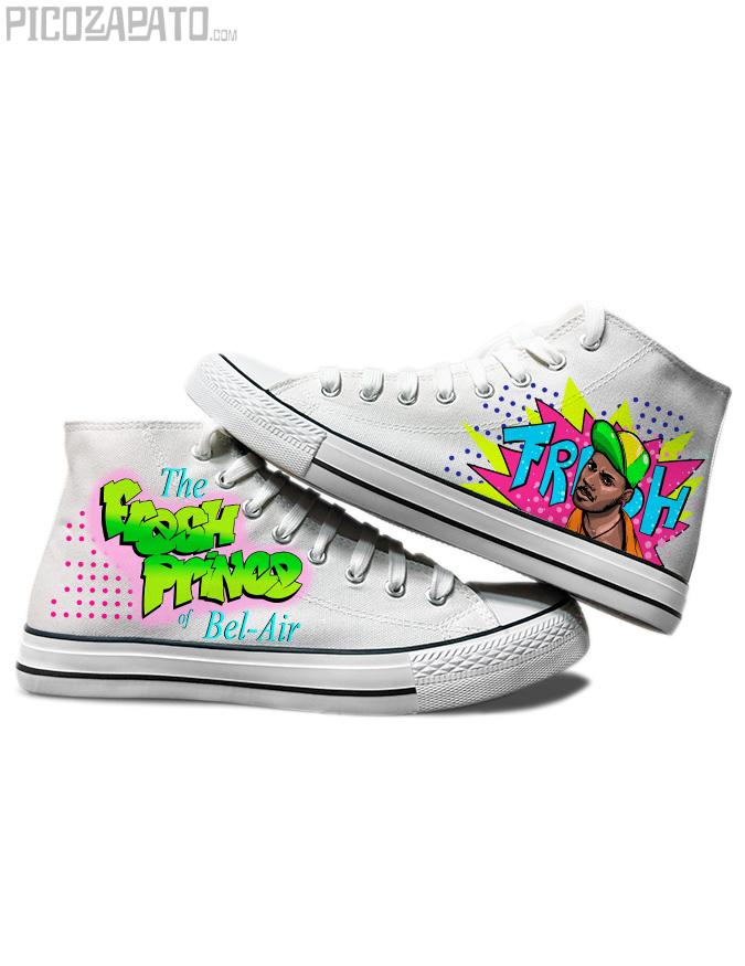 Zapatillas blancas El Príncipe de Bel Air