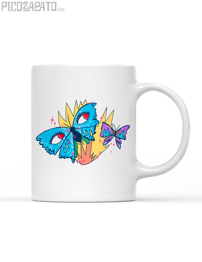 Taza Mariposa ardiente
