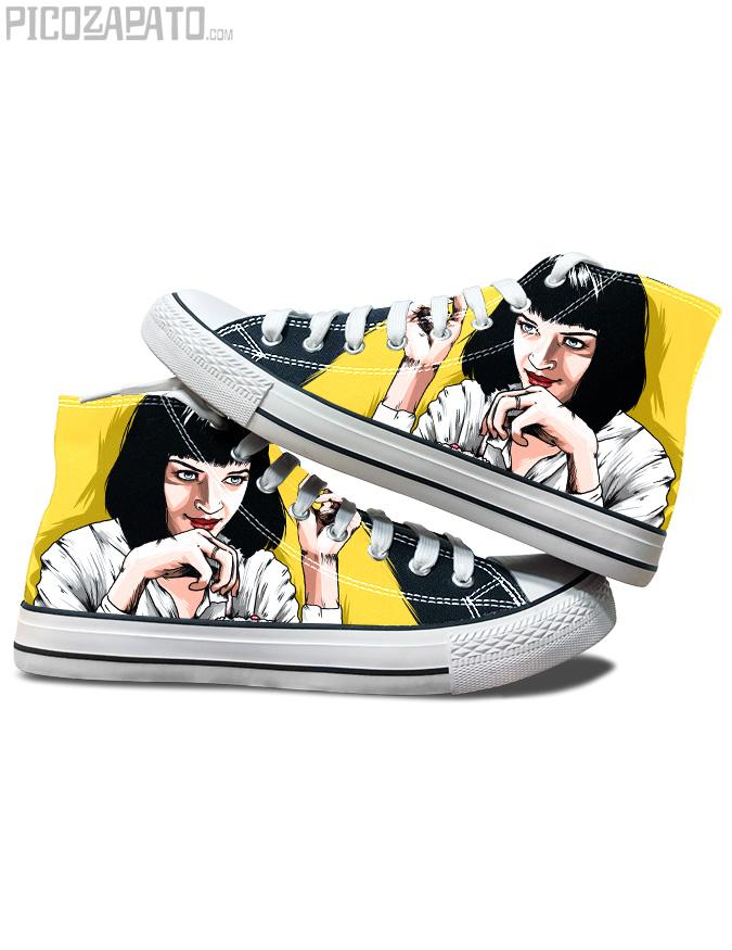 Zapatillas negras Pulp fiction