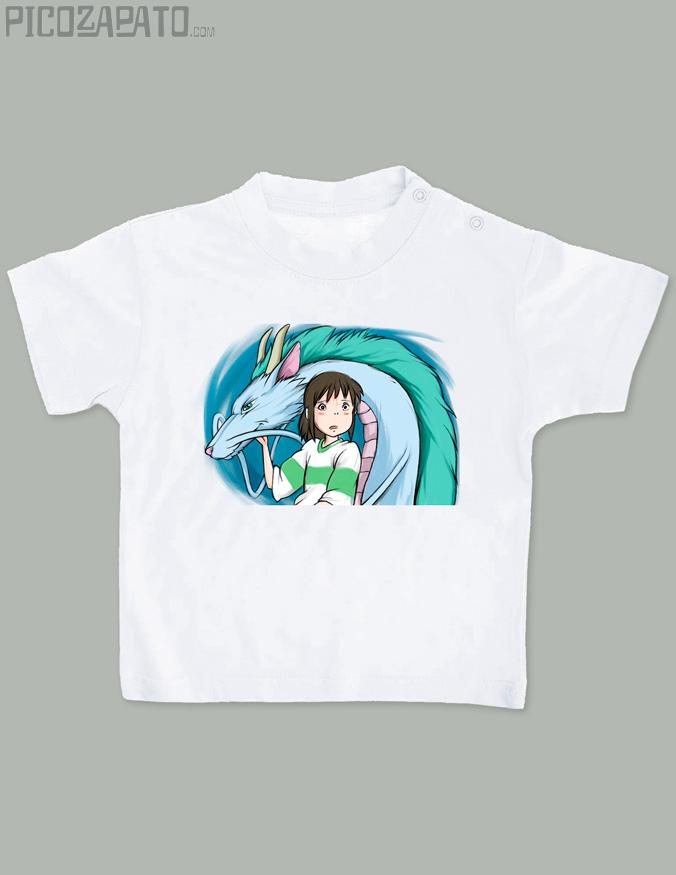 Camisetita Haku y Chihiro