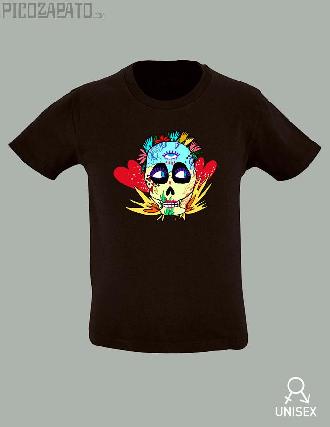 Niñ@ Calavera mexicana salvaje