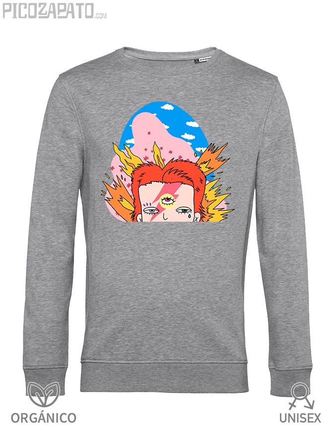 Sudadera orgánica Bowie