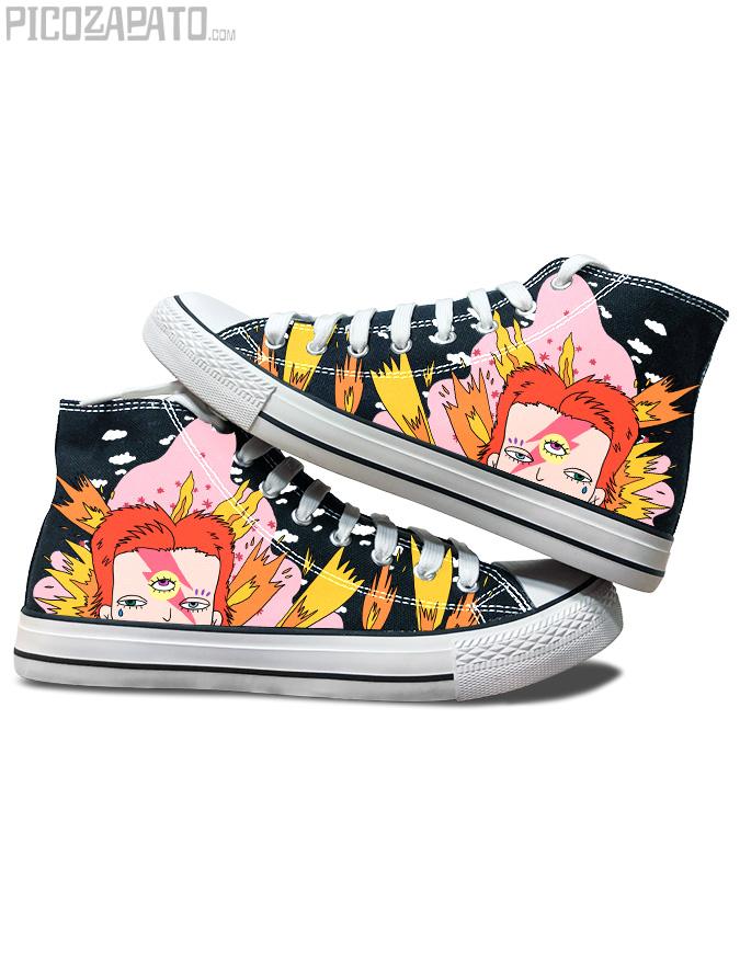 Zapatillas negras Bowie