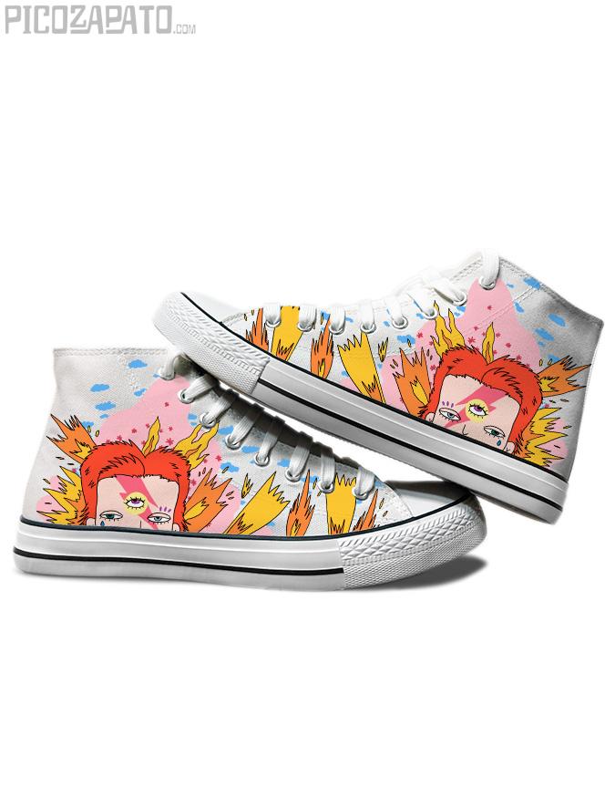 Zapatillas blancas Bowie