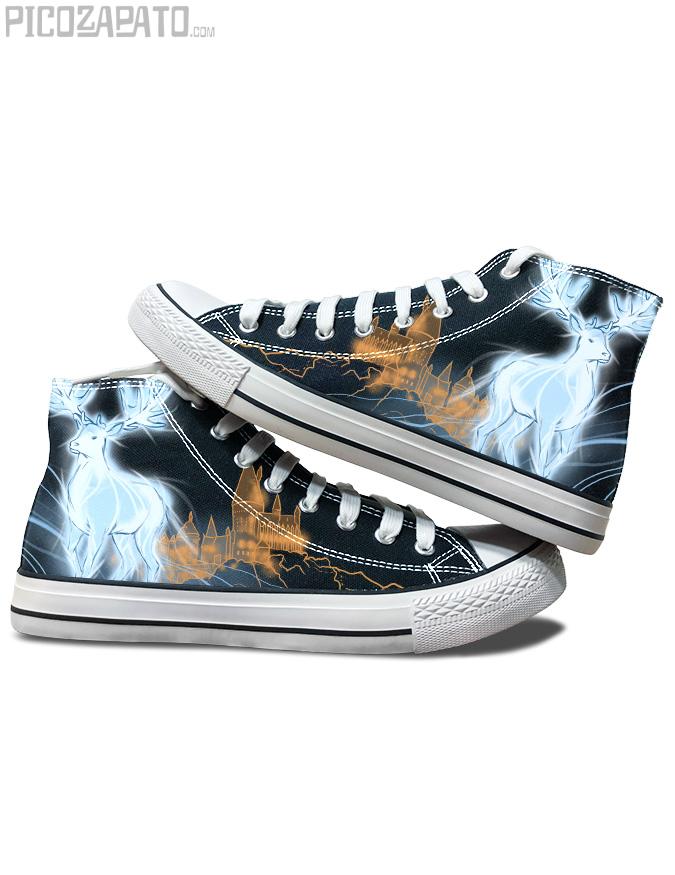 Zapatillas negras Harry Potter