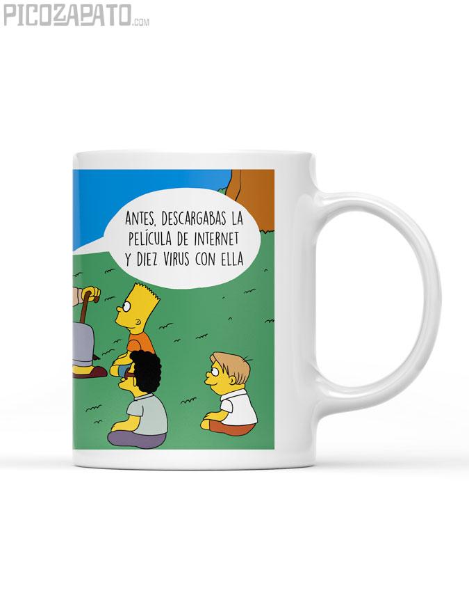 Taza Simpson, antes...