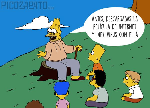 Taza Simpson, antes...