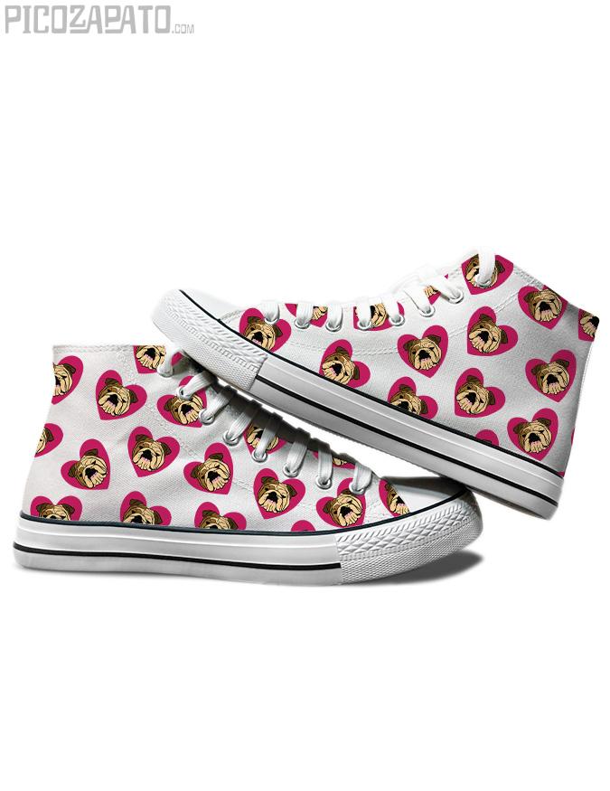 Zapatillas blancas Bulldogs