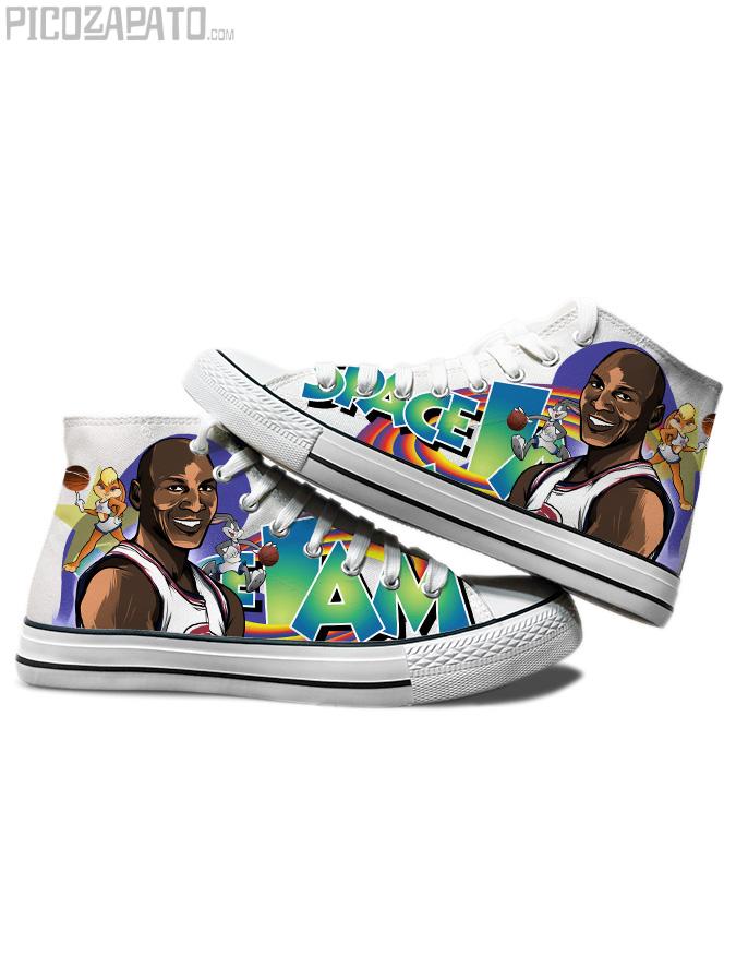 Zapatillas blancas Space Jam
