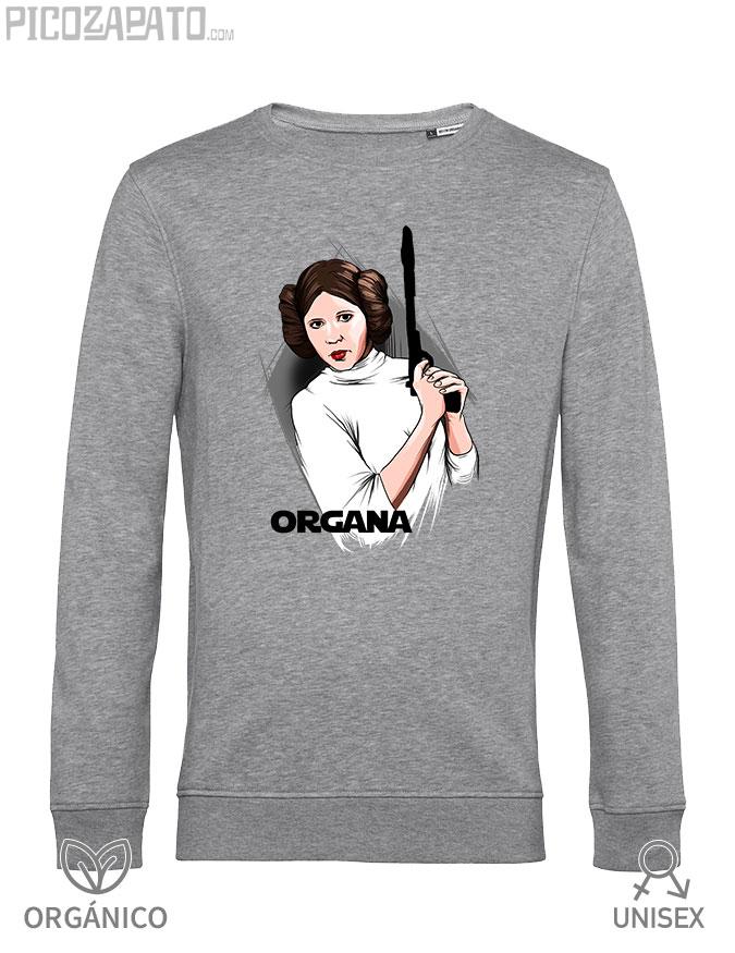 Sudadera orgánica Leia Organa