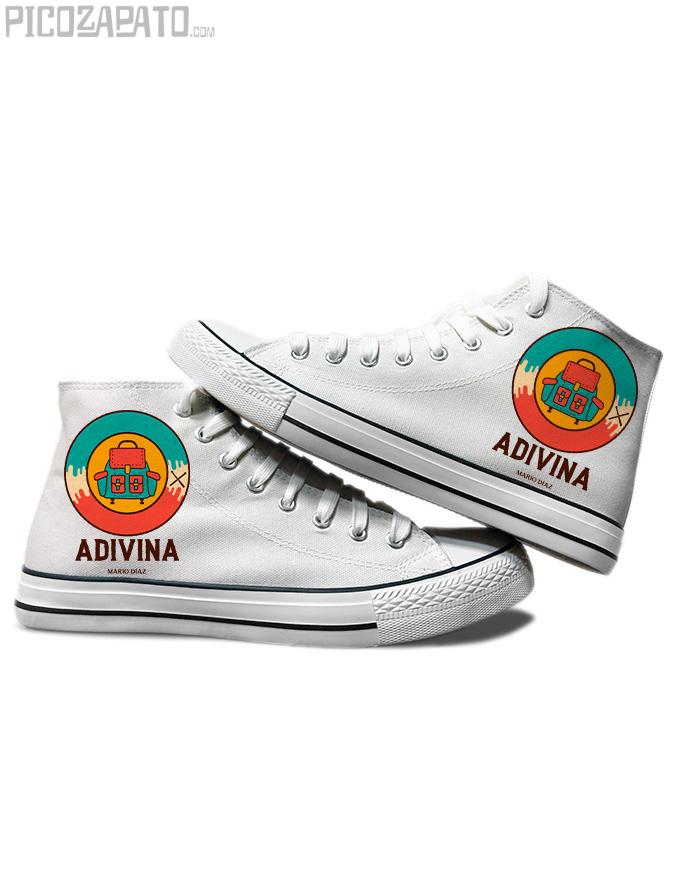 Zapatilla blanca Adivina