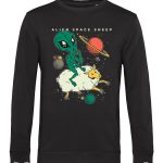 Sudadera orgánica Alien Space