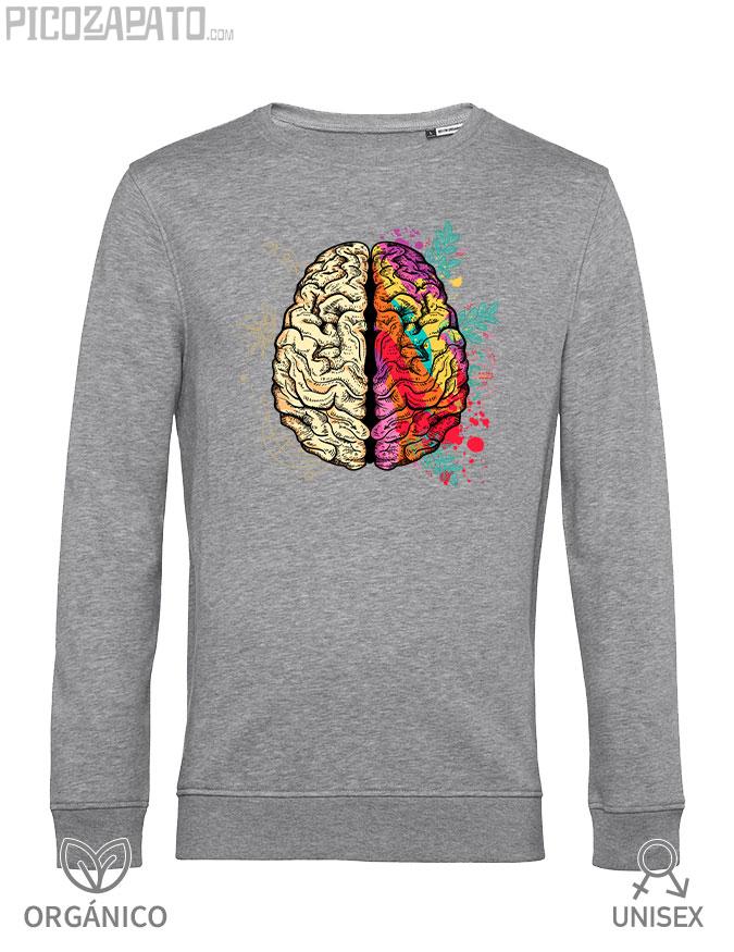 Sudadera orgánica Brainhalf
