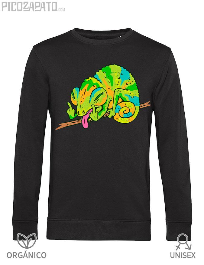 Sudadera orgánica Camaleón