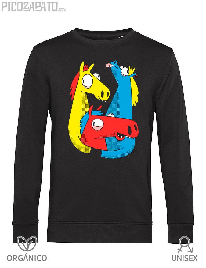 Sudadera oránica Crazy horses