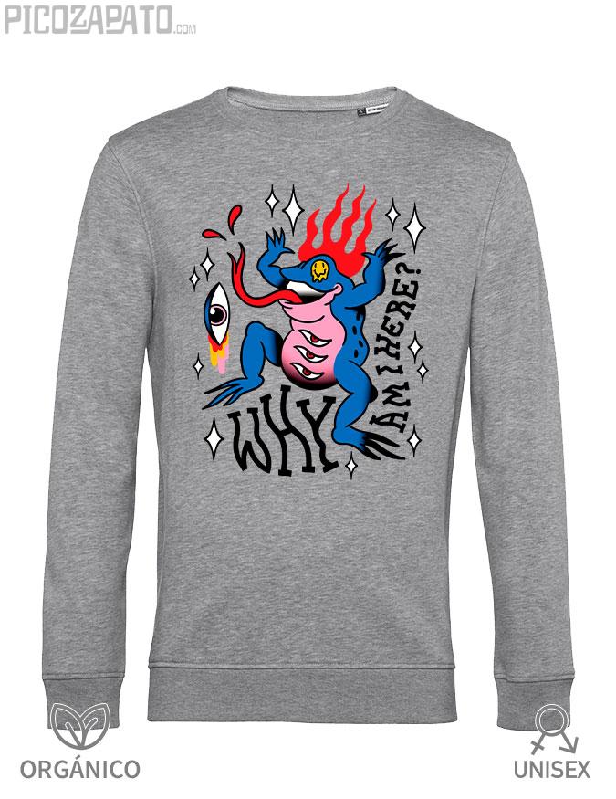 Sudadera orgánica Trippy