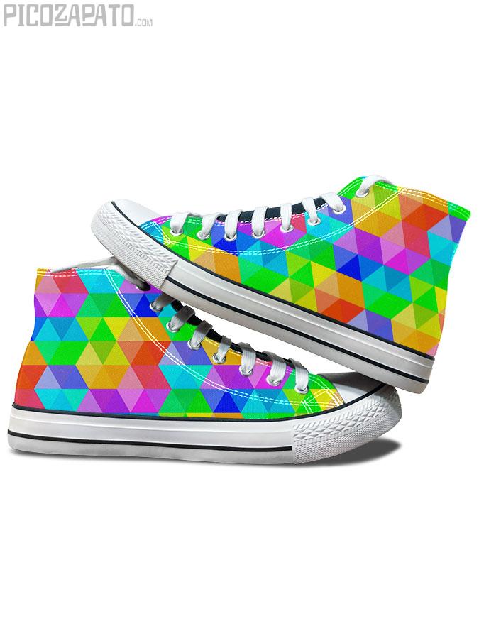 Zapatillas negras Hexagonal