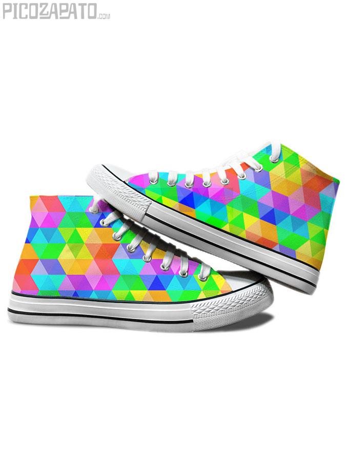Zapatillas blancas Hexagonal