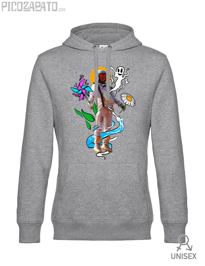 Sudadera capucha Astronauta Trippy
