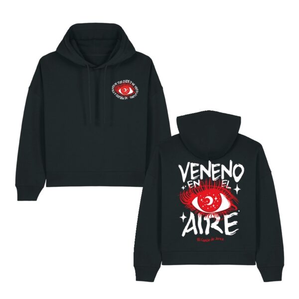 Sudadera capucha Veneno en el aire